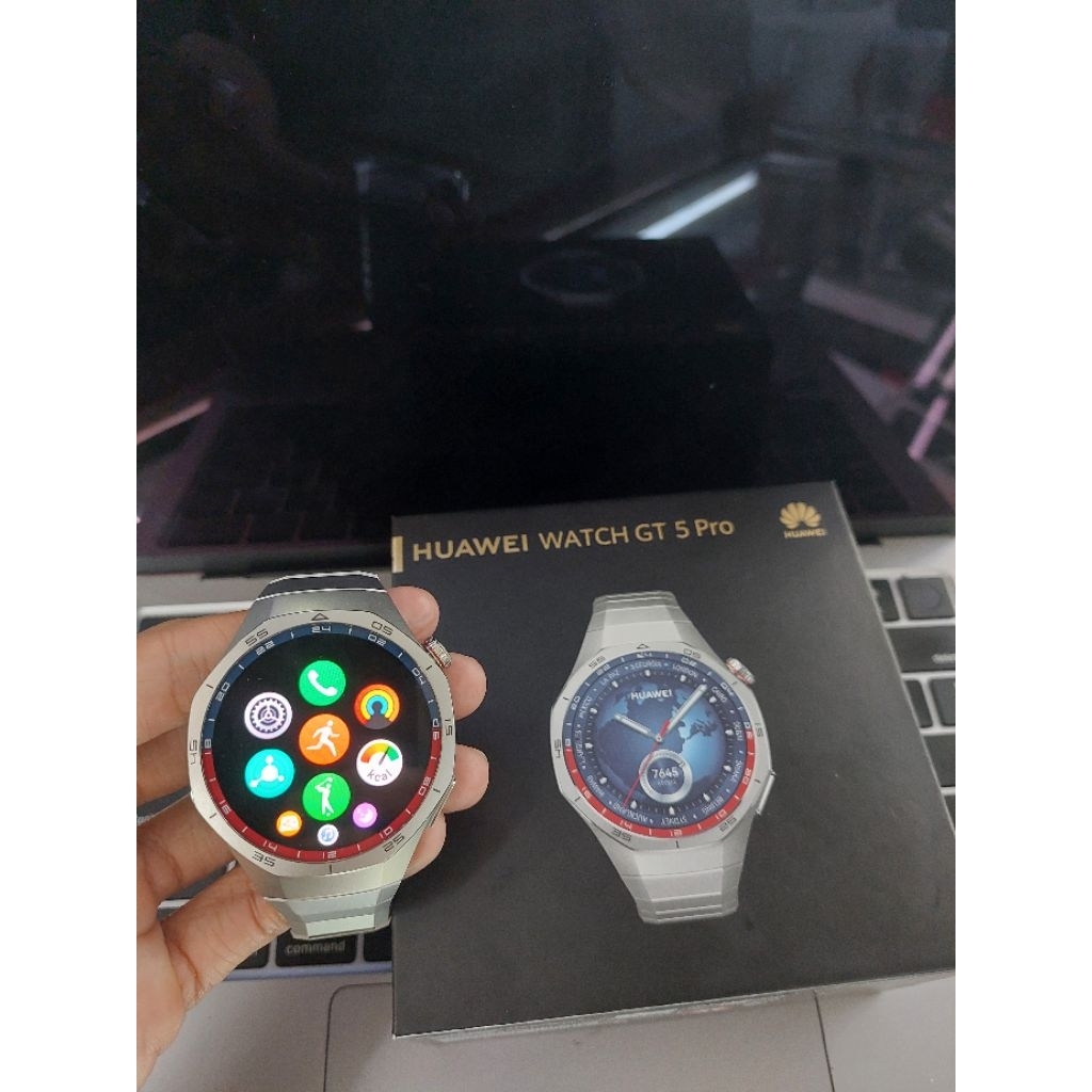 Huawei Watch GT 5 Pro Titanium Second Resmi
