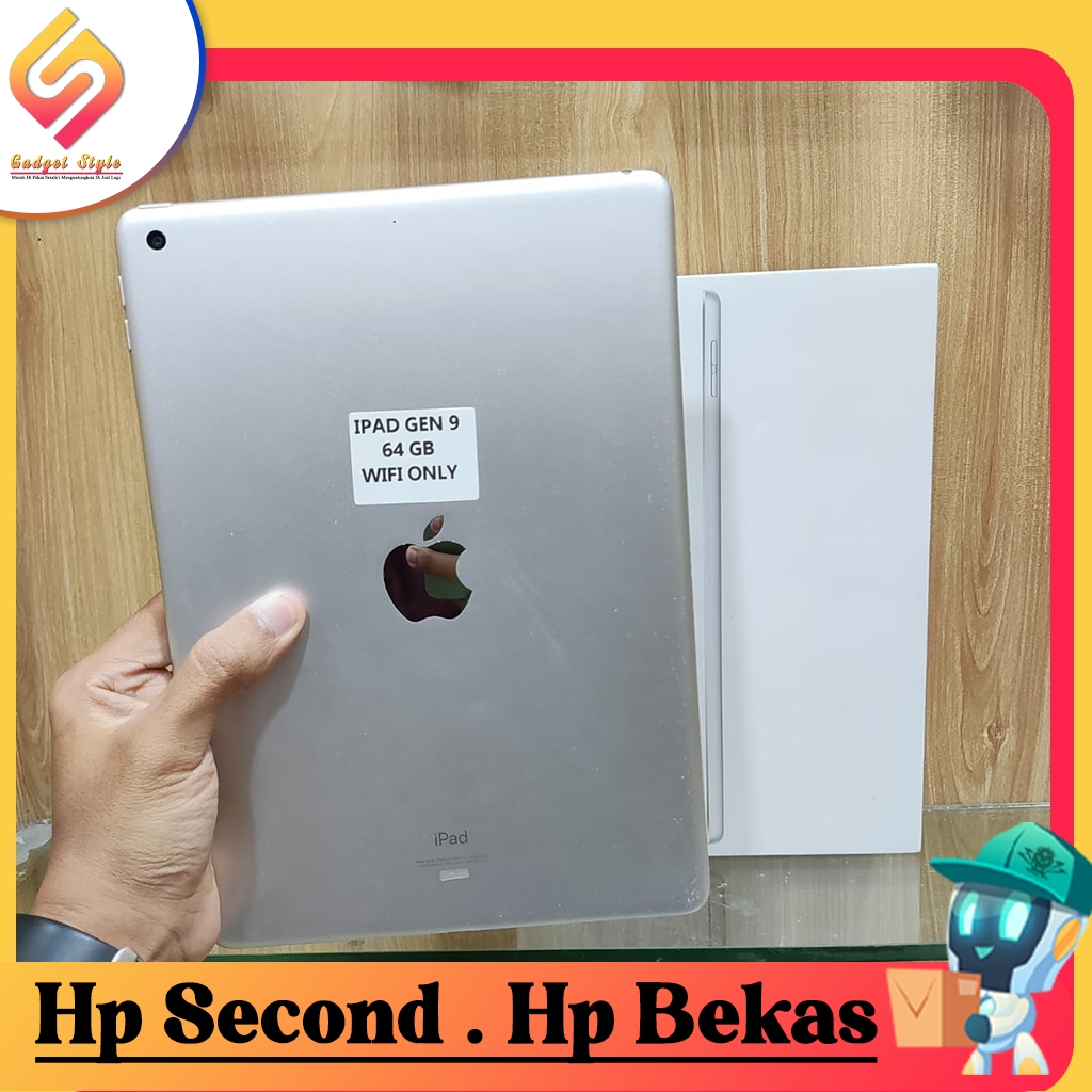 Apple iPad Gen 9 64GB Second Resmi