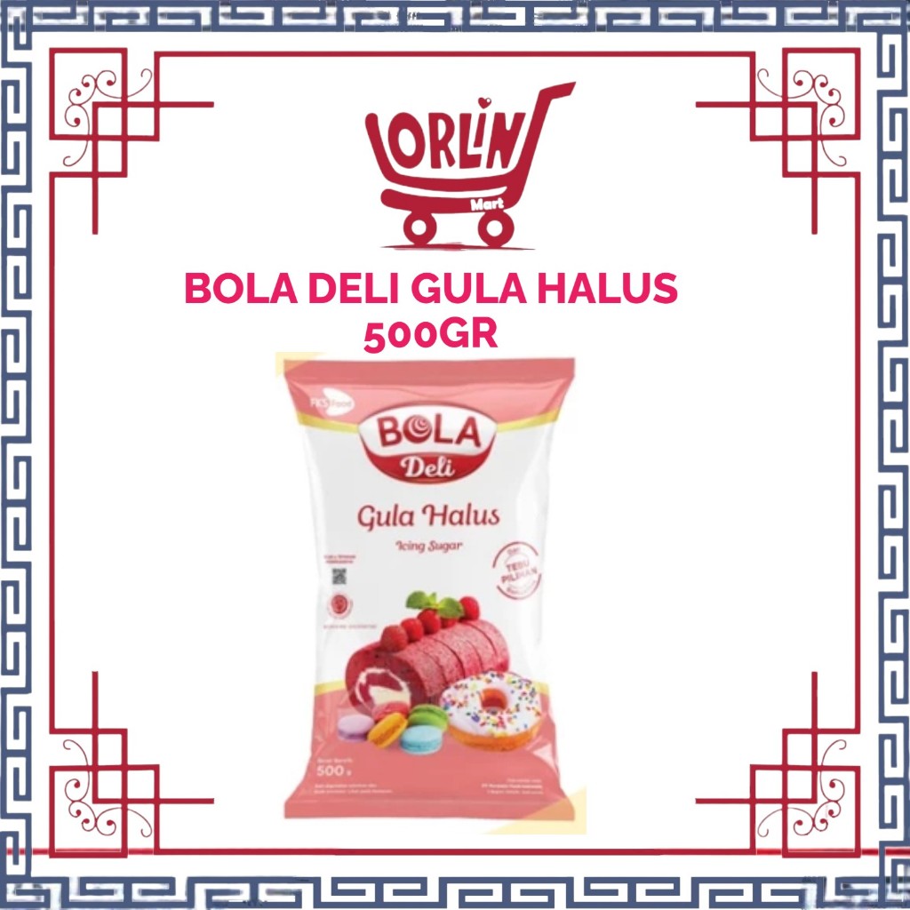 BOLA DELI GULA HALUS 500 GR/GULA HALUS/BOLA DELI