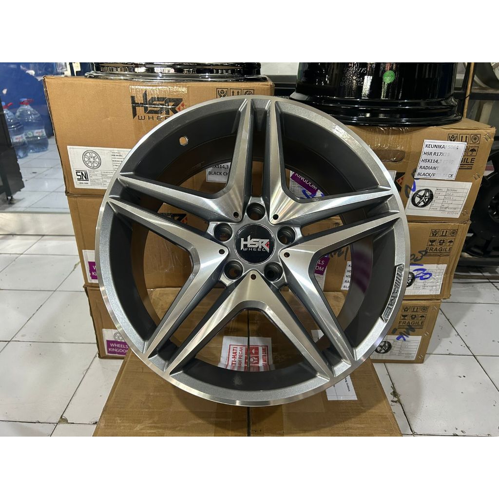 VELG MOBIL AMG  HSR ANTLERS RING 18  PCD 5X112 Lebar 85/95 Et 45