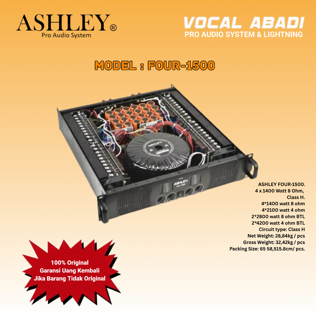 POWER ASHLEY FOUR-1500