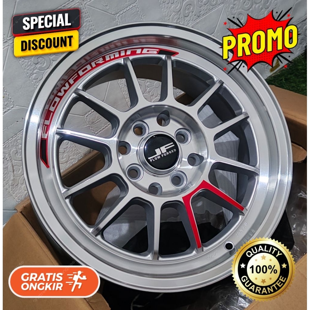 Velg baru termurah JF Buzz flow forming R15 (4pcs)