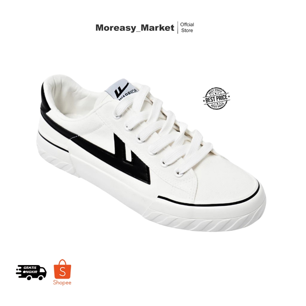 Eunji Sepatu Sneakers Wanita Pria Unisex Casual Sport Shoes