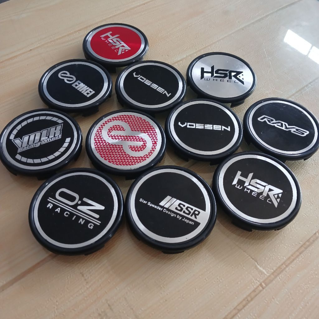 dop velg dop roda tutup velg racing 7.5cm mercy bmw hyundai