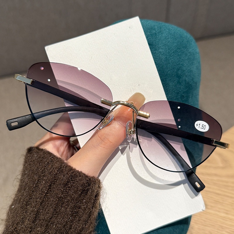 kacamata baca optik lensa plus rabun jarak dekat blurey photocromic bluecromic medan