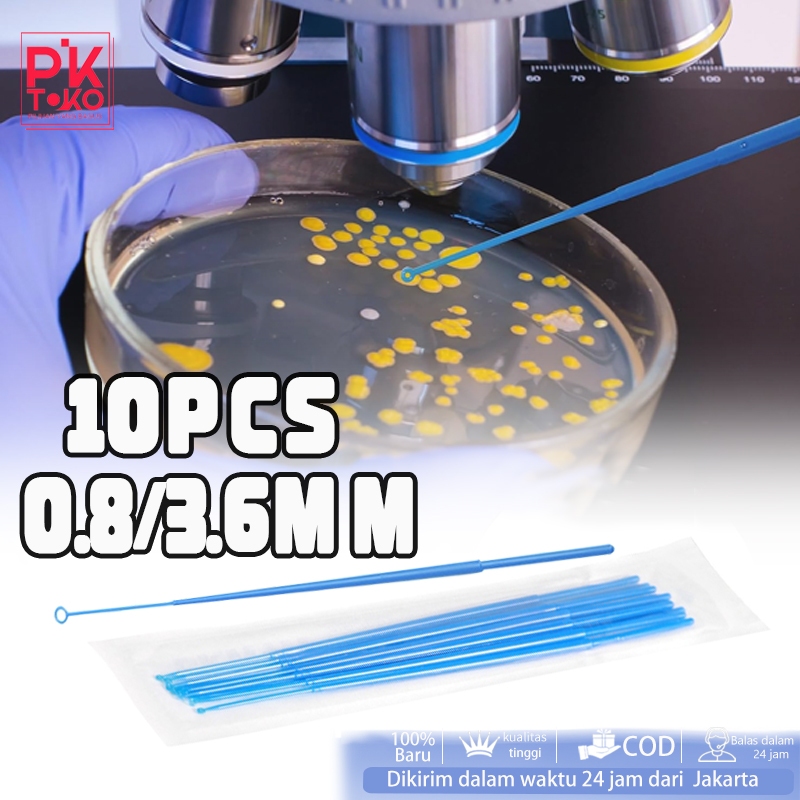Inoculation Loop Laboratorium/10Pcs Inoculation Loops/Ose 10ul Disposable/Ose Steril