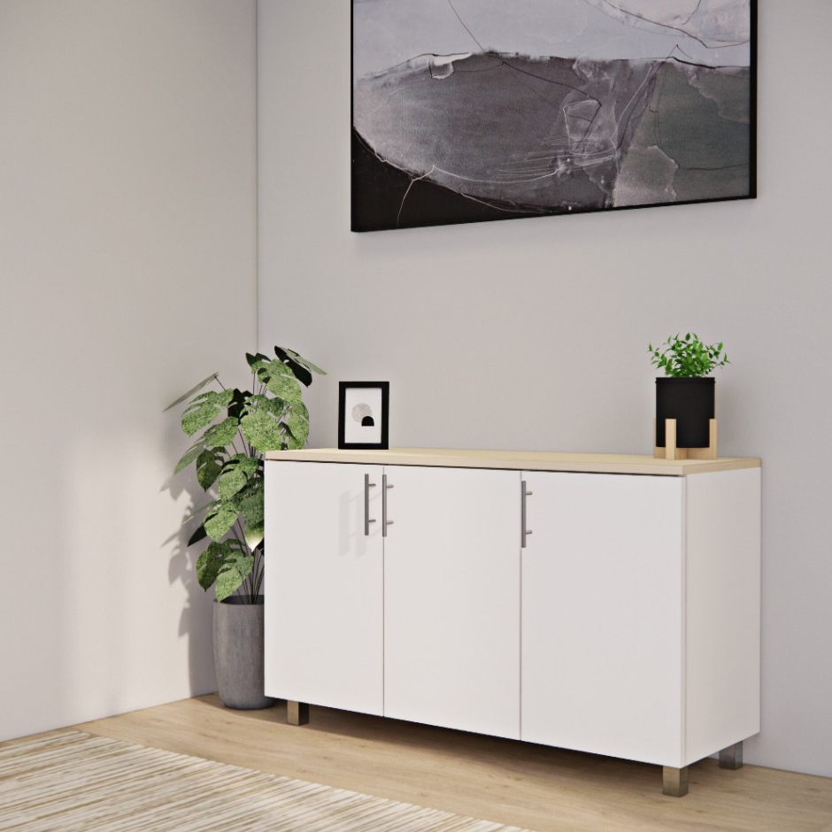 MEJA TV MINIMALIS MODERN UKURAN BESAR CREDENZA BUFFET SERBAGUNA