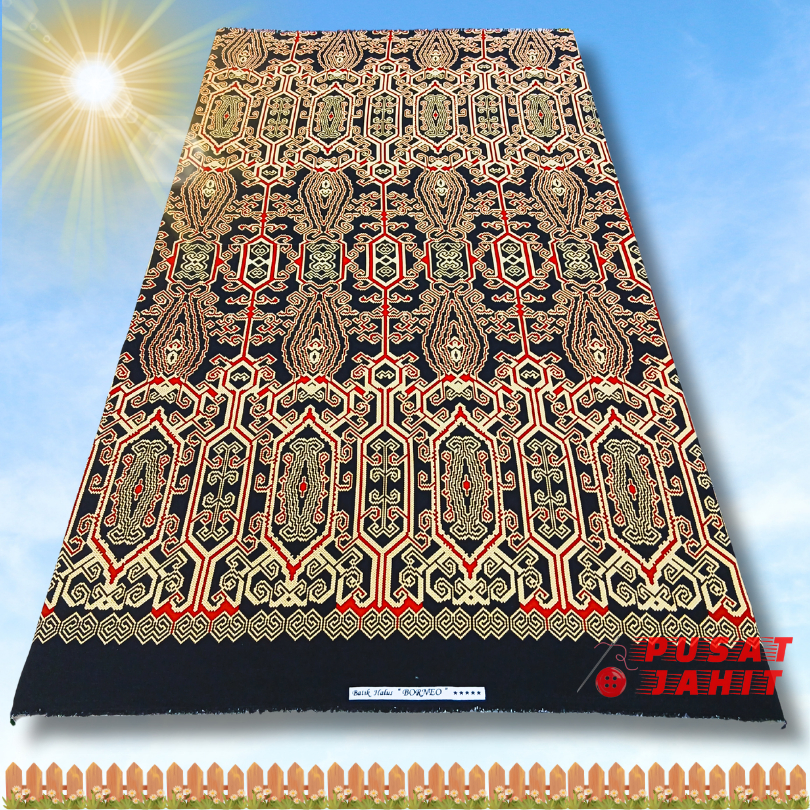 KAIN BATIK BORNEO KALIMANTAN BARAT SINTANG