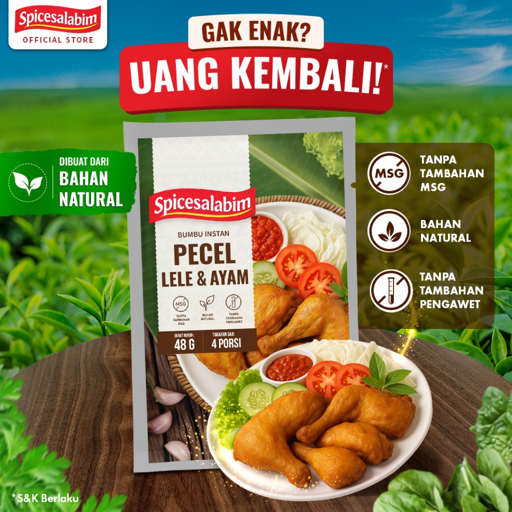 Bumbu Pecel Lele dan Ayam Instan - Ajaib, Masak Jadi Mudah & Enak | Spicesalabim