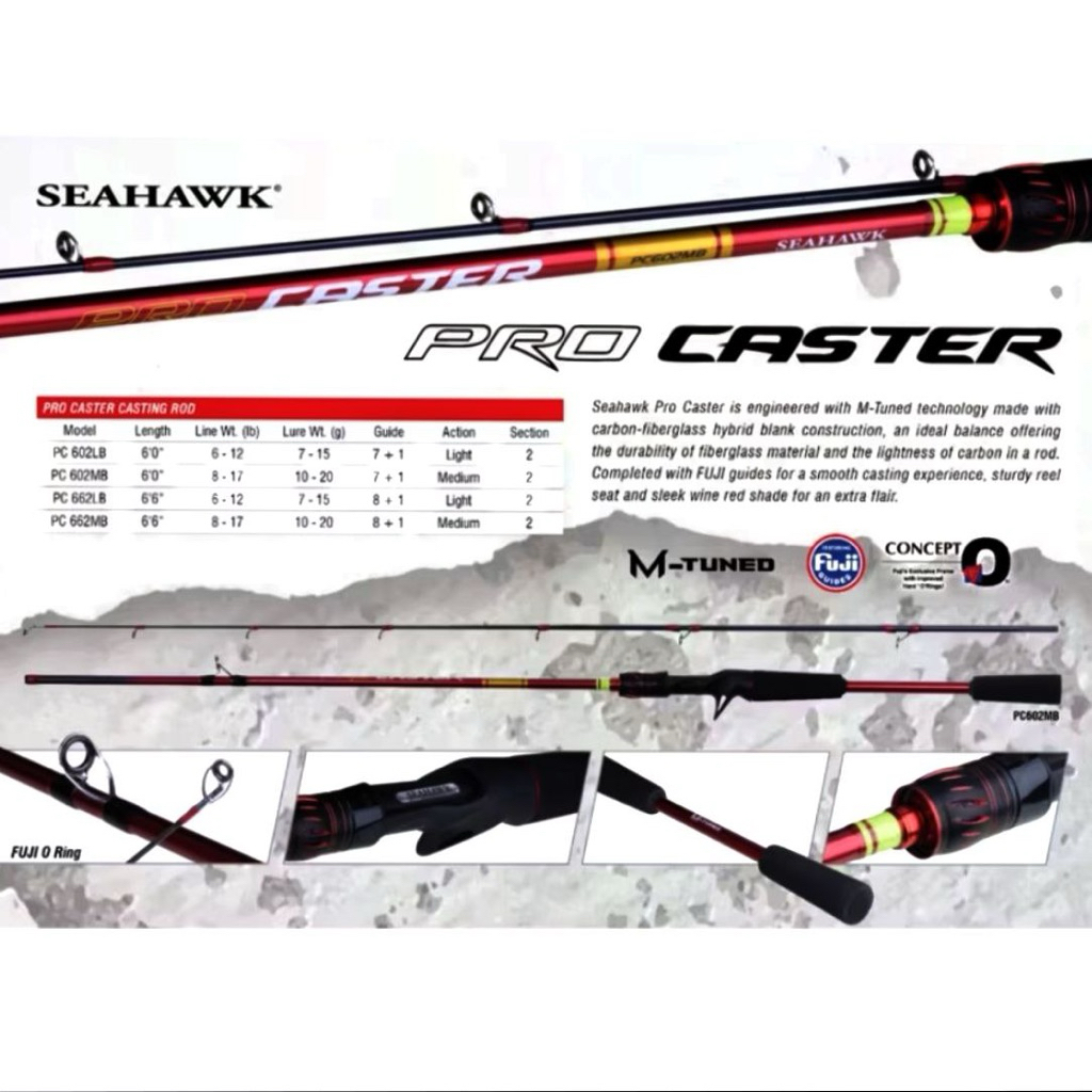 Joran BC SEAHAWK PRO CASTER 662