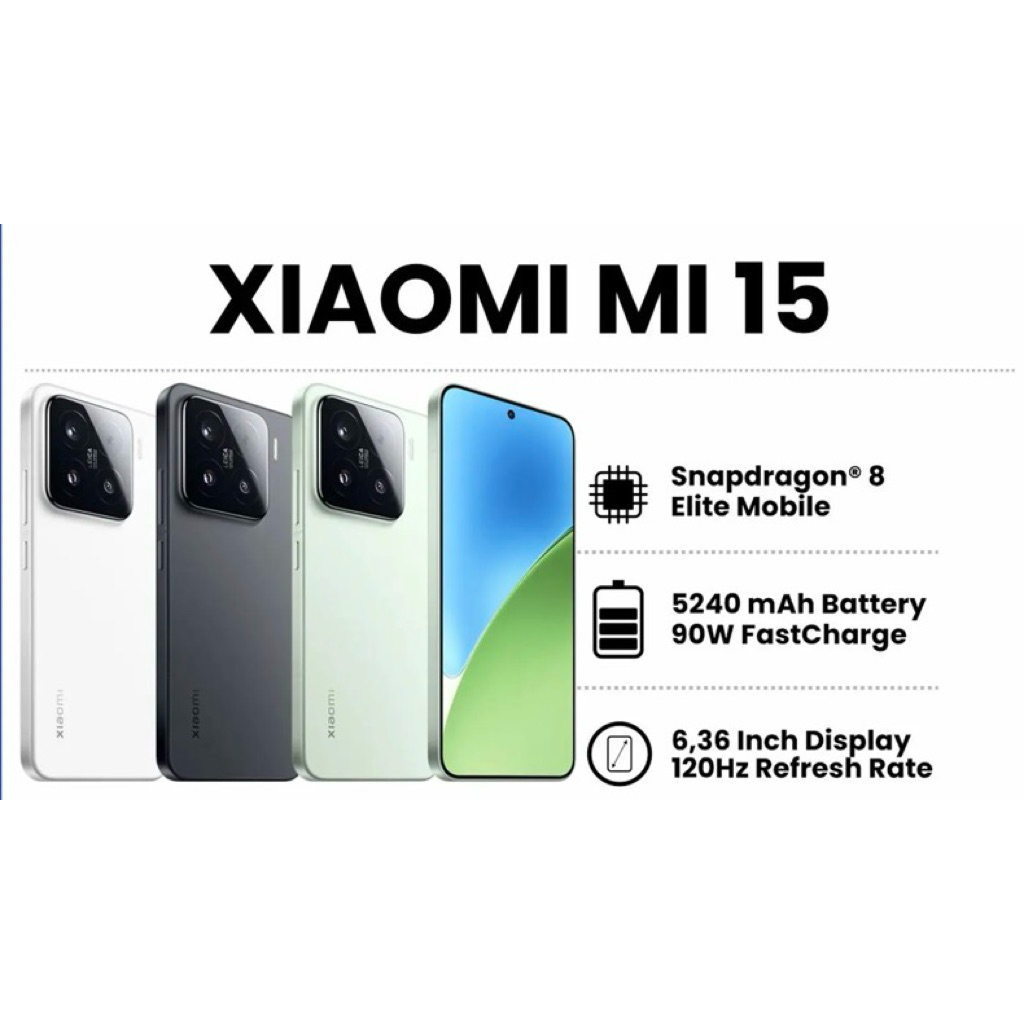 Xiaomi Redmi 15 ram 12/512 gb resmi original