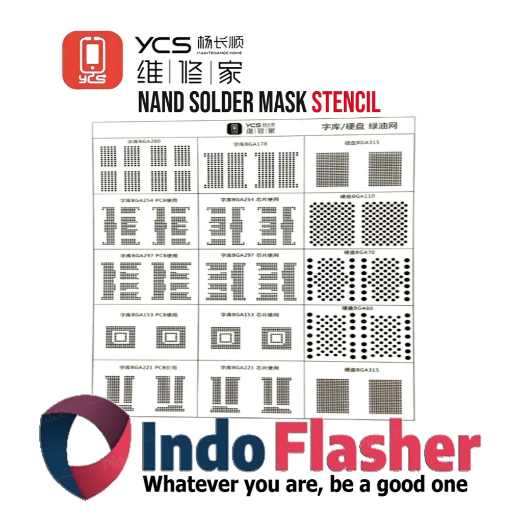 YCS NAND Solder Mask Stencil