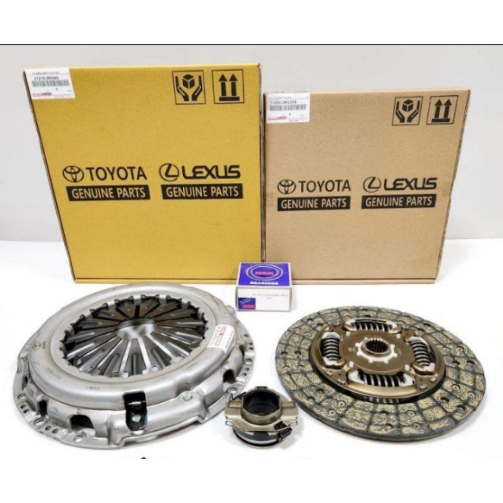 kopling set fortuner diesel hilux diesel original bergaransi