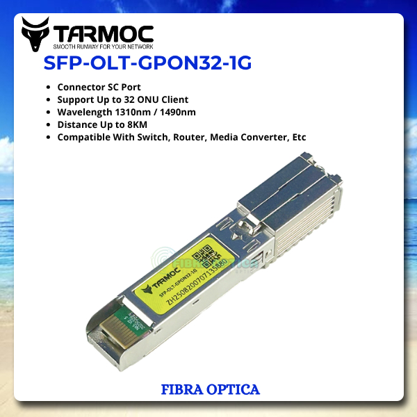 Tarmoc SFP-OLT-GPON32-1G | SFP OLT GPON 32 Client OLT SFP Stick