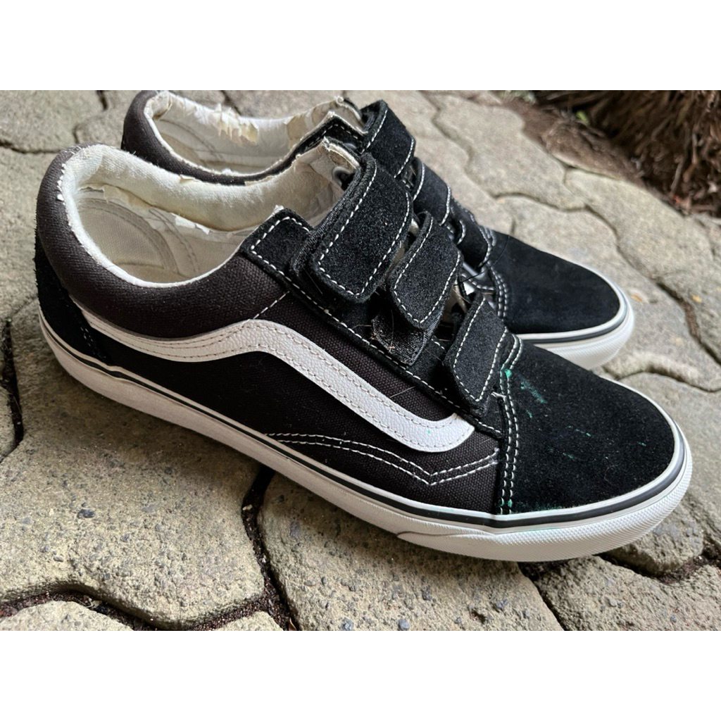 Vans OS Velcro resmi pt navya used vvgc