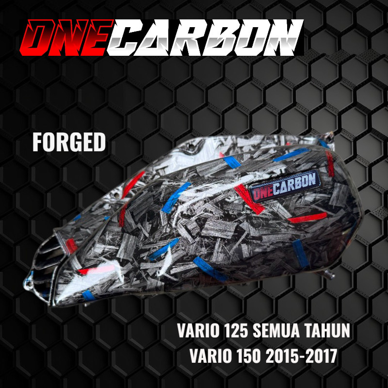 TUTUP FILTER VARIO 125 CARBON FORGED tutup filter Vario 125-150 carbon filter vario carbon forged AE