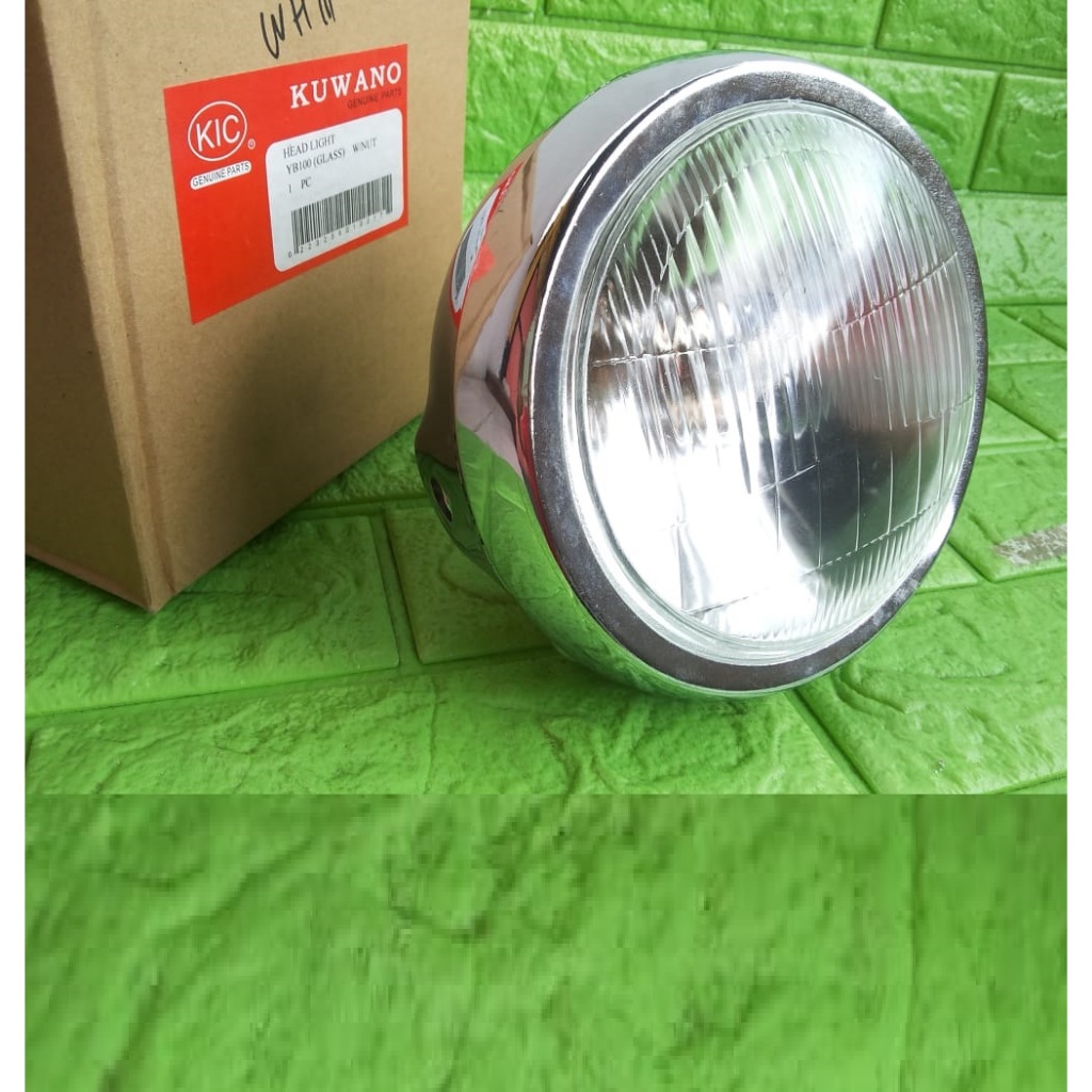Reflektor YB100 lampu depan Yamaha YB100 lampu besar PNP Buat CB100 CG CROM
