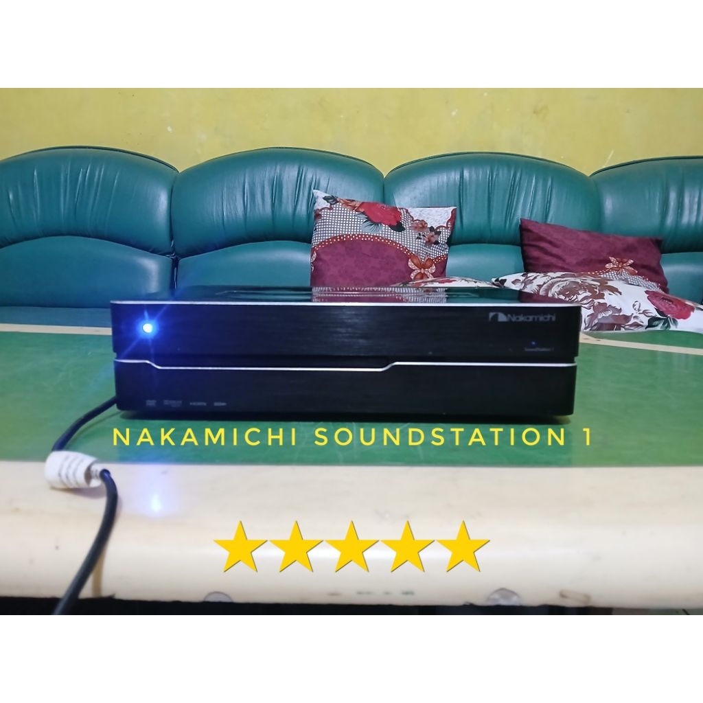 Head Ampli player 2.1 Nakamichi Soundstation 1 Langka