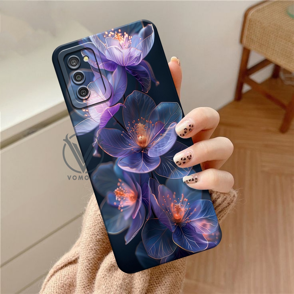 Case SAMSUNG GALAXY A02S/A03S - VOMORA Case Bunga - Softcase SAMSUNG GALAXY A02S/A03S - Casing SAMSU