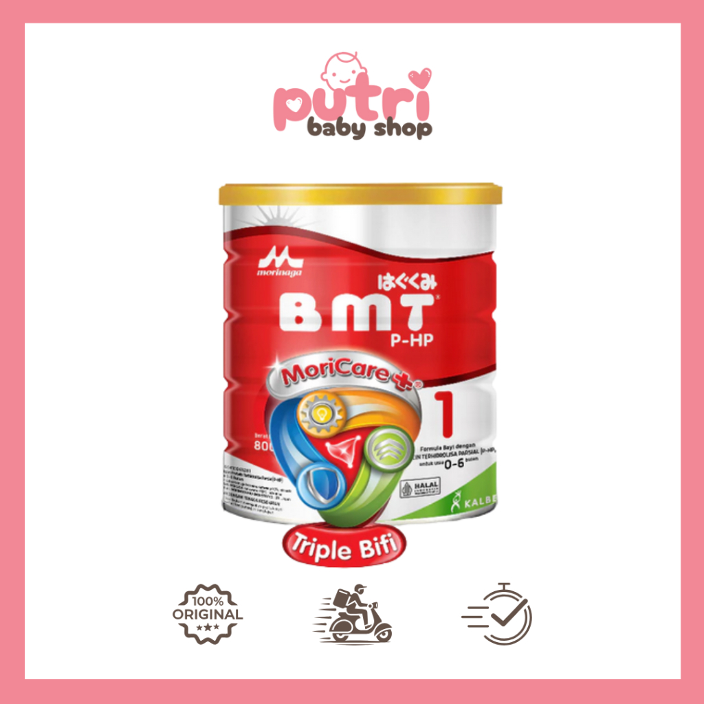 [PUTRI BABY SHOP] Morinaga BMT P-HP | Susu Formula Protein Terhidrolisa Parsial 0-6 Bulan | ORIGINAL