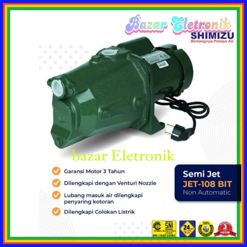 POMPA AIR SHIMIZU 108 / POMPA AIR SHIMIZU JET 108 BIT