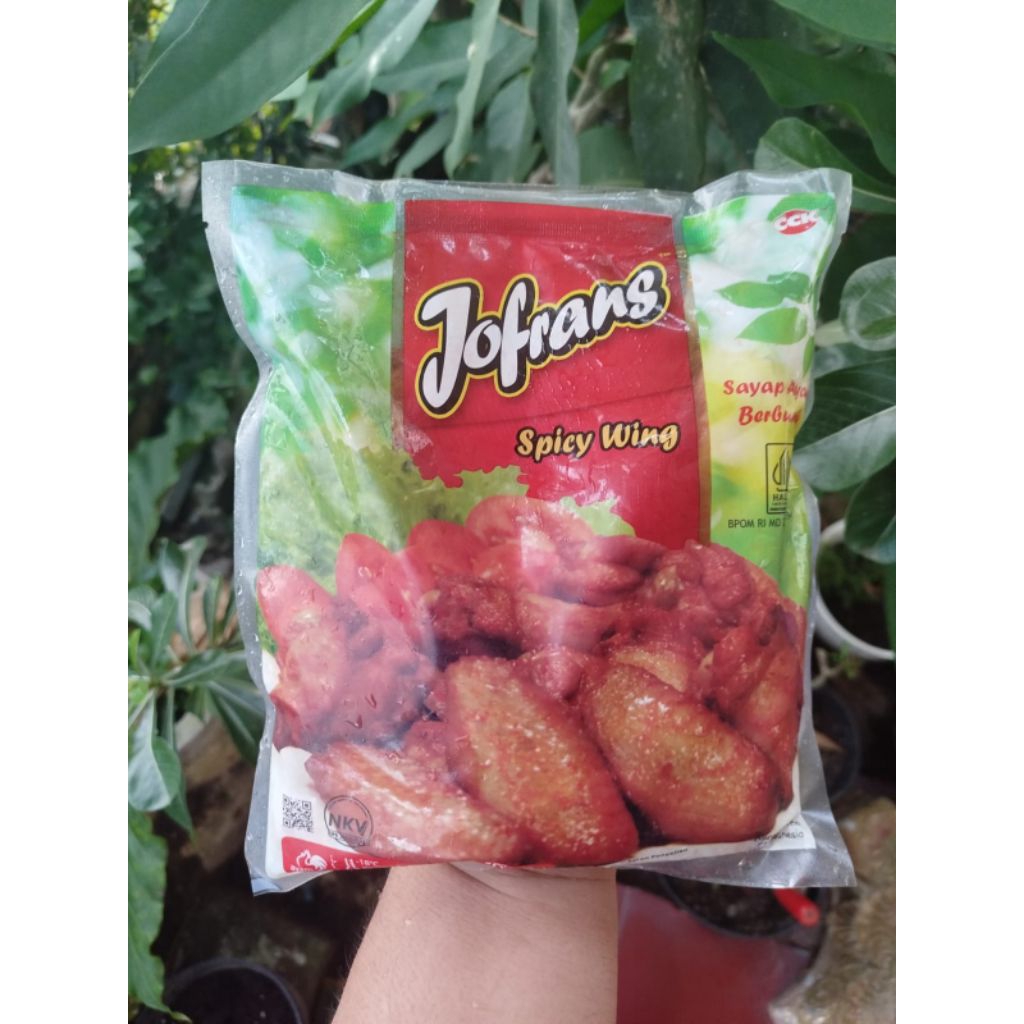 Jofrans Spicy Wings Kemasan 500gram