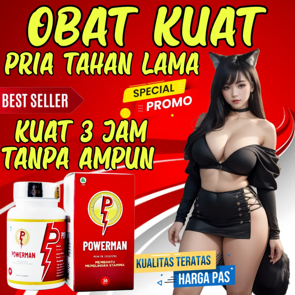 TOP 1 OBAT KUWAT HERBAL TAHAN LAMA KAPSUL RAMUAN ORIGINAL TRADISIONAL TERAMAPUH 100% ORIGINAL BPOM