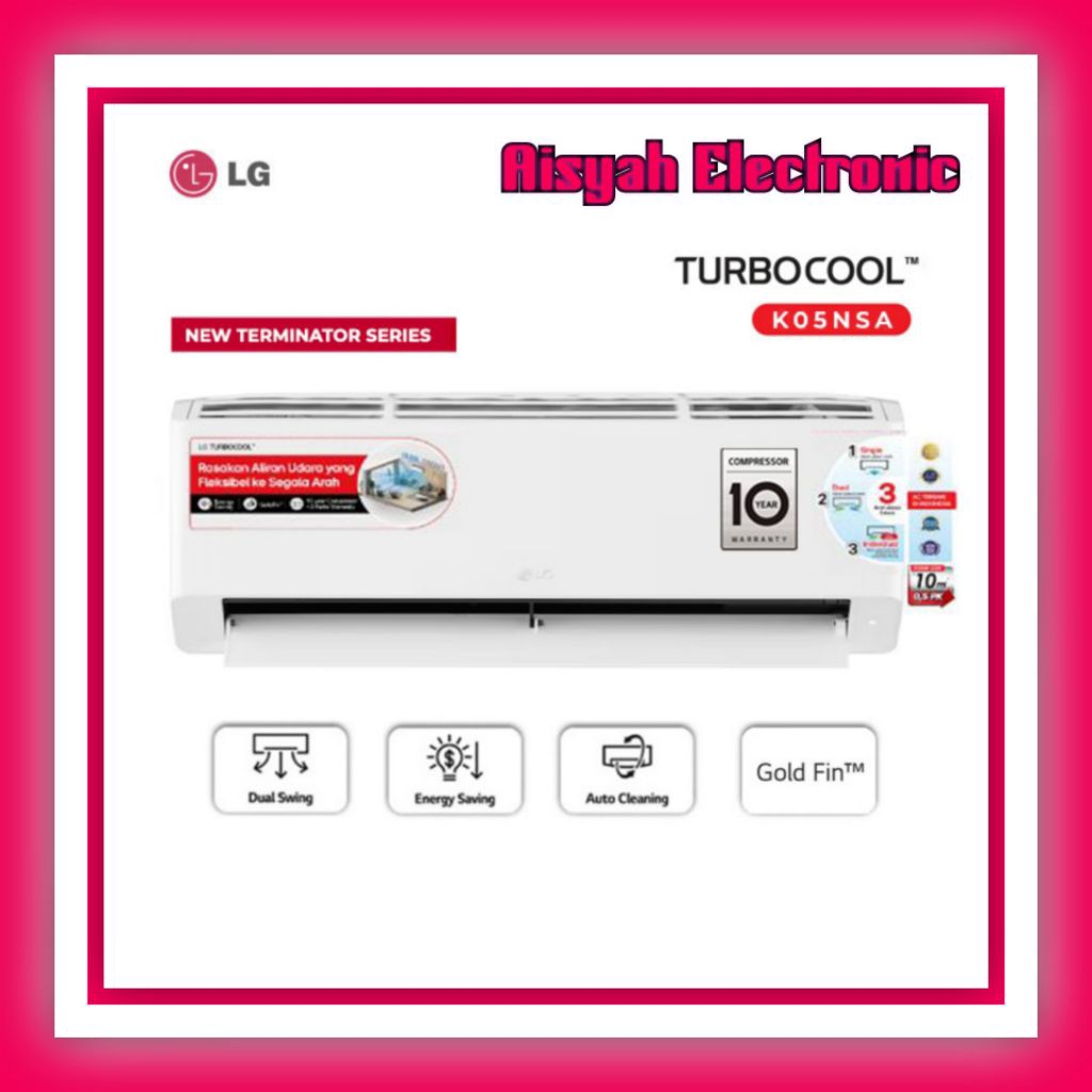 PROMO AC LG 1/2 PK SEMI LOW WATT K05NSA SERIES 2025
