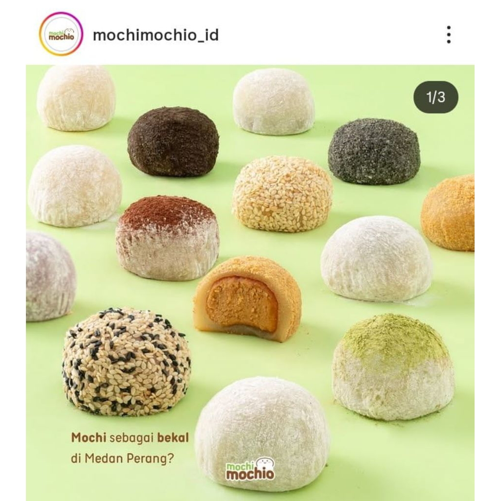 MOCHI MOCHIO KUE MOCHI MOCHIO HOMEMADE ORIGINAL