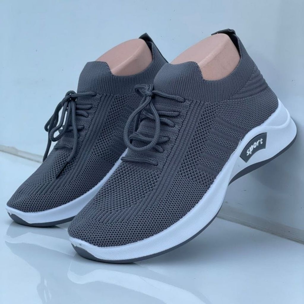 Sepatu rajut wanita/sepatu rajut import/sepatu fashion model sol sport