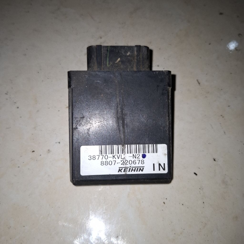 38770 - KVL - N21 ECCU ECU ECM CDI Supra X 125 Fi Injeksi Old Lama Betmen Batman Kode ( KVL ) Origin