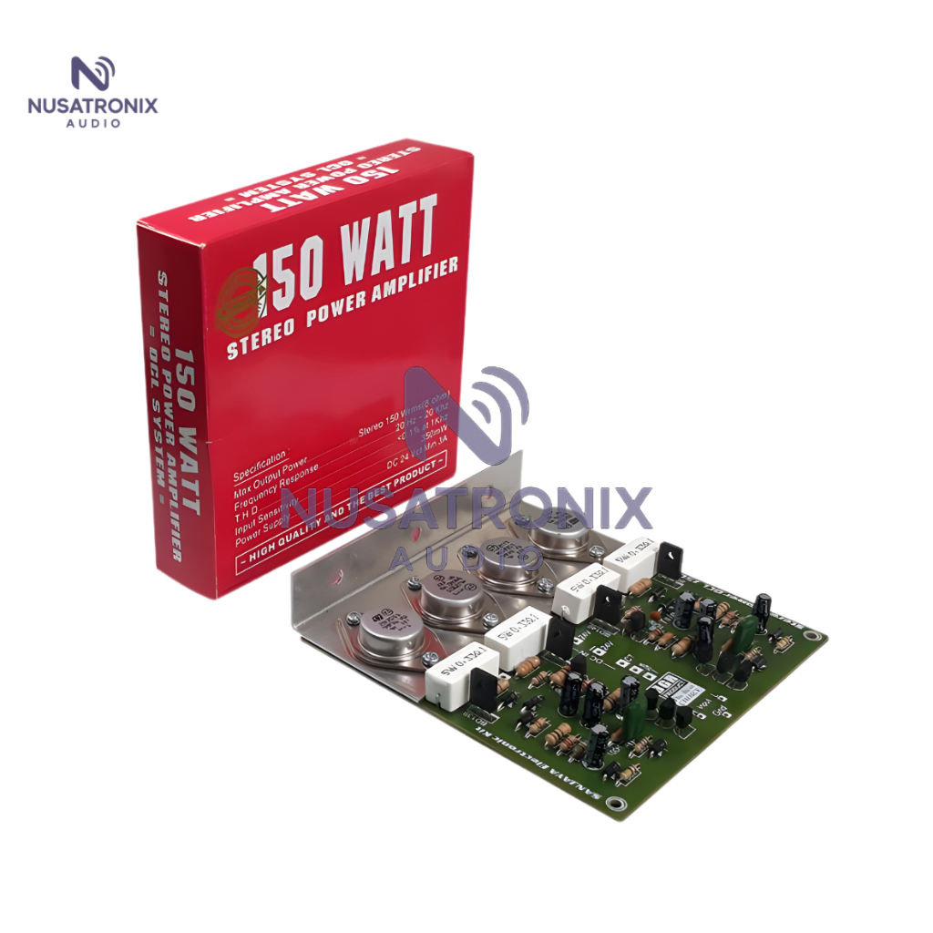 KIT DRIVER OCL POWER AMPLIFIER BELL BGR 150 WATT STEREO ORIGINAL