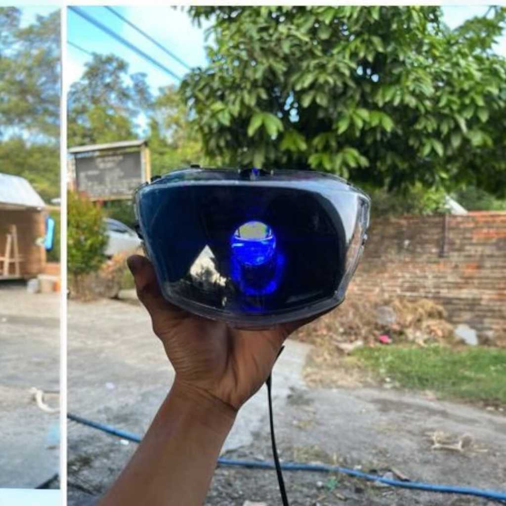 LAMPU DEPAN BILED H4 MIO J / MIO GT CAHAYA SUPER TERANG