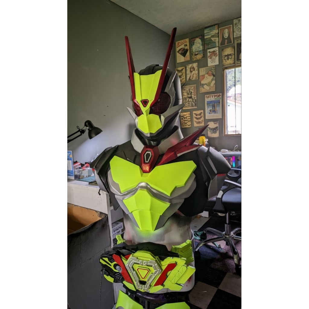 kostum kamen rider zero two