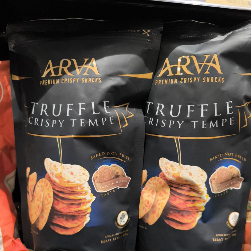 Arva Truffle Crispy Tempe 80gram