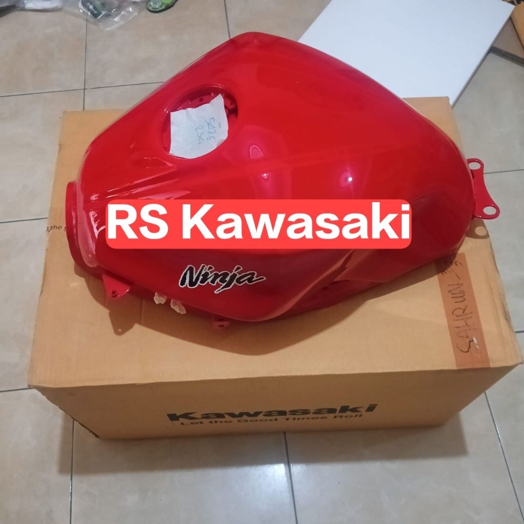 Tangki tengki ninja 250 fi 250fi lama merah original