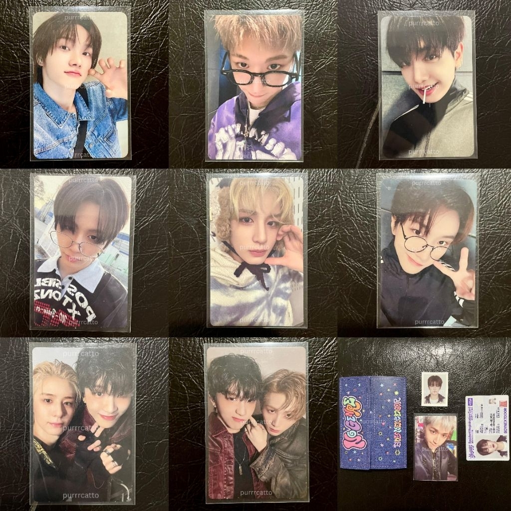 Photocard PC BOYNEXTDOOR Album Weverse Unsealed Aab Sungho Riwoo Myung Jaehyun Leehan Taesan Woonhak