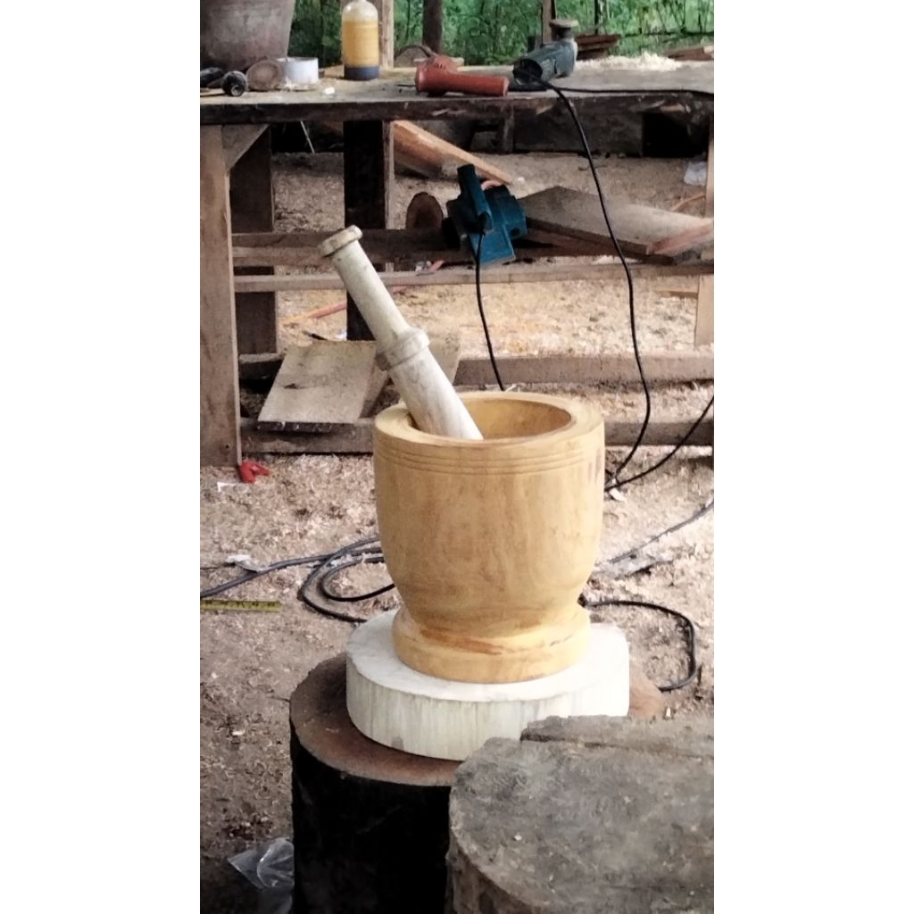 Lulumpang dulang kayu Nangka Jati Mahoni