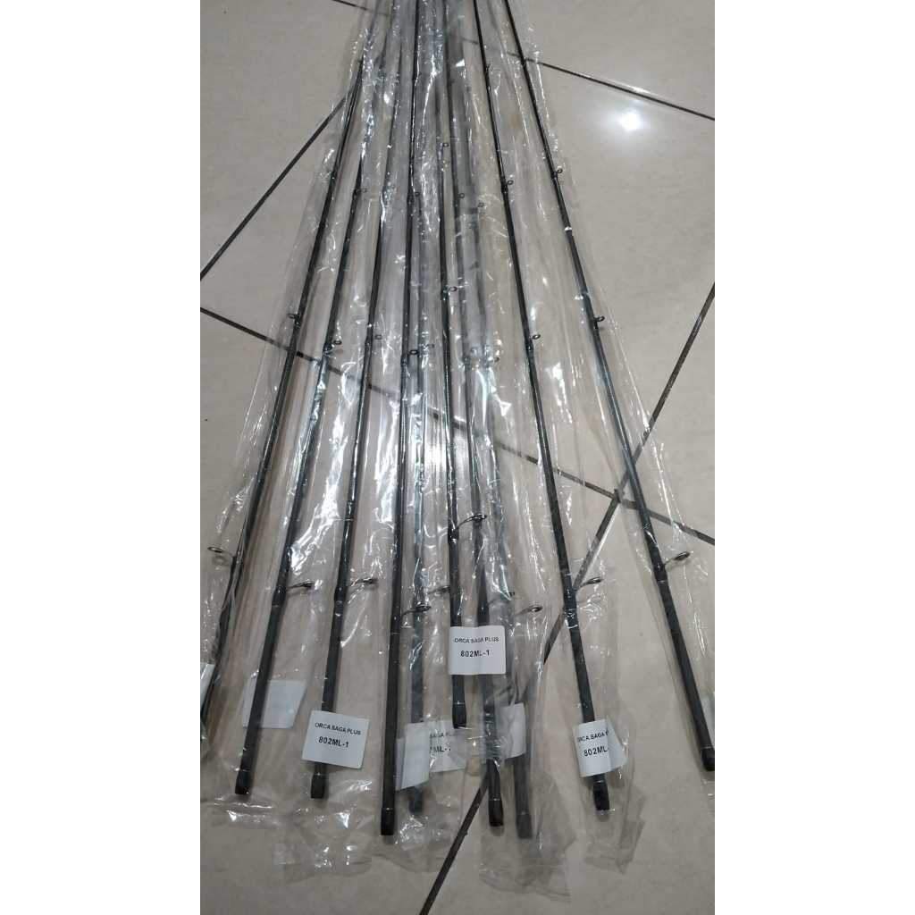 Orca Saga Top Section Ujung Joran Pancing Orca Saga 802ML Original