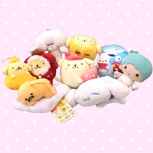 sanrio gantungan kunci keychain sanrio bag charm boneka sanrio melody cinamoroll hangyodon kuromi he