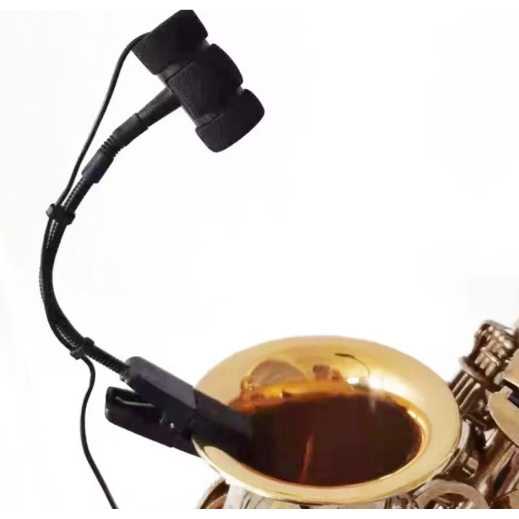 Durable Saxophone Clip On Holder Clip Wireless Mic Saxophone