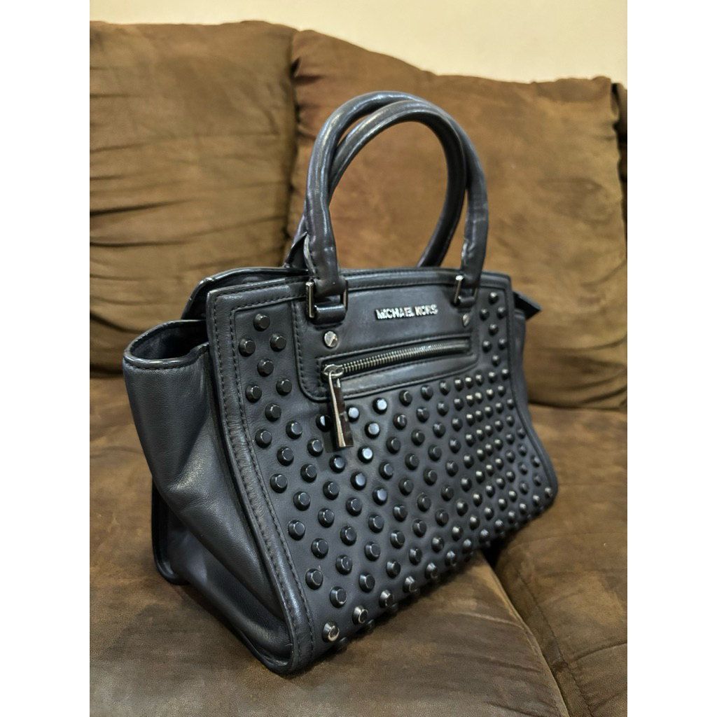 Tas Tote Kulit MK Baby Pink Preloved