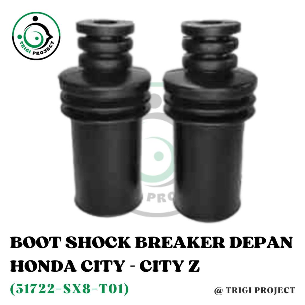 Karet Boot Stopper Stoper Shock Breaker Shockbreaker Depan Mobil Honda City - City Z | Oem Premium -