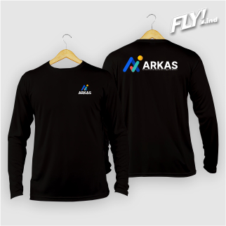 Kaos Baju Arkas Aplikasi Rencana Kegiatan dan Anggaran Sekolah Logo Baru Kaos Lengan Panjang Kaos Ku