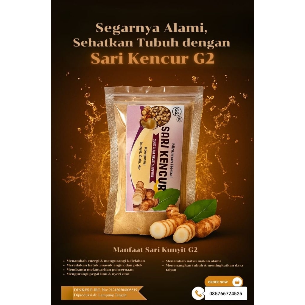 Minuman herbal jahe / kunyit/ kencur/ temulawak