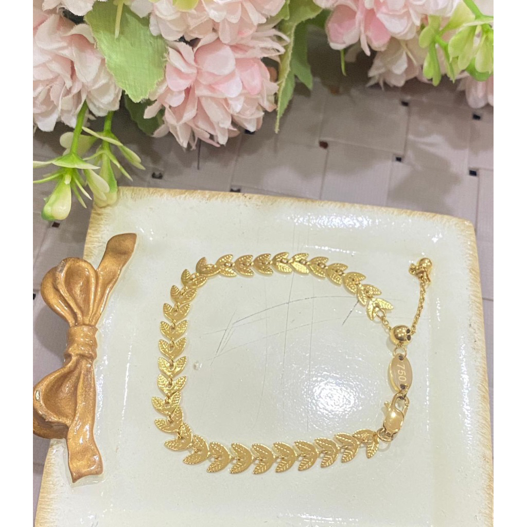 Gelang titanium motif viral