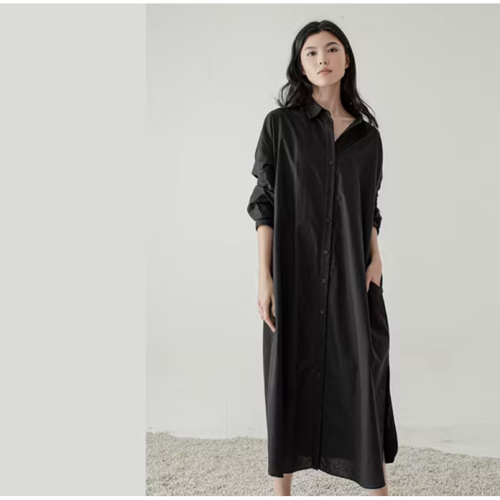 Maxi dress Inkano Black