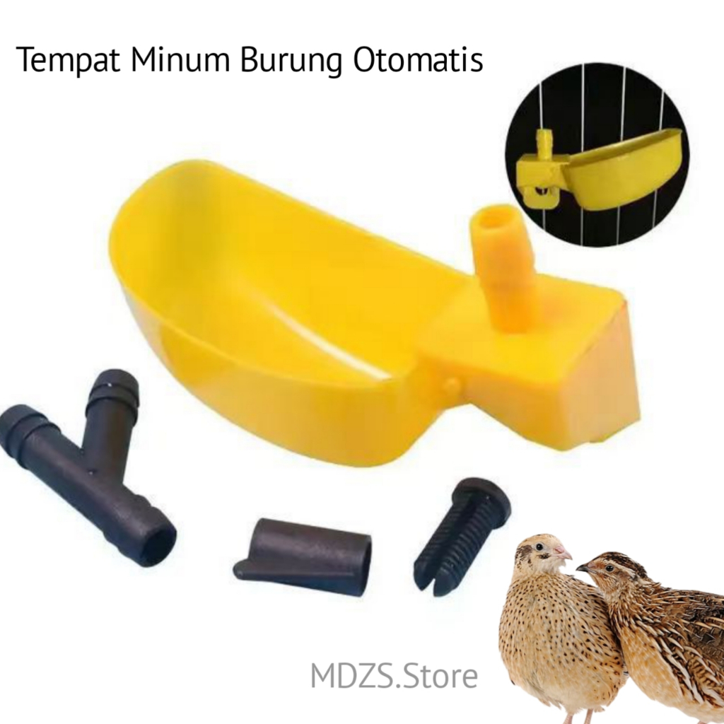 Tempat Minum Burung Puyuh Otomatis Nipple Burung Puyuh