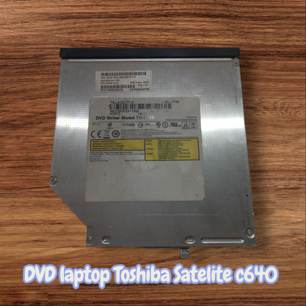 DVD laptop Toshiba Satelite c640