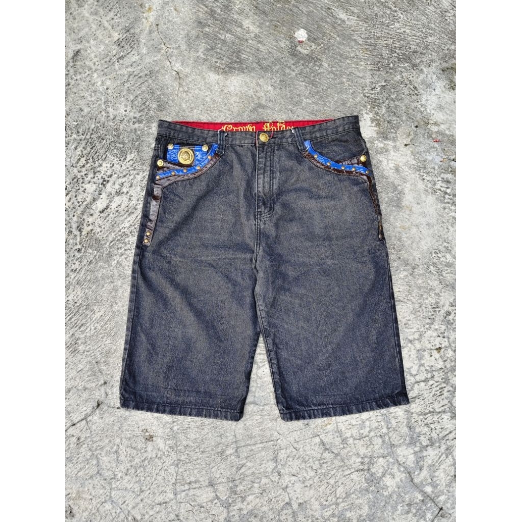 JORTS PANTS CROWN HOLDER 2000s